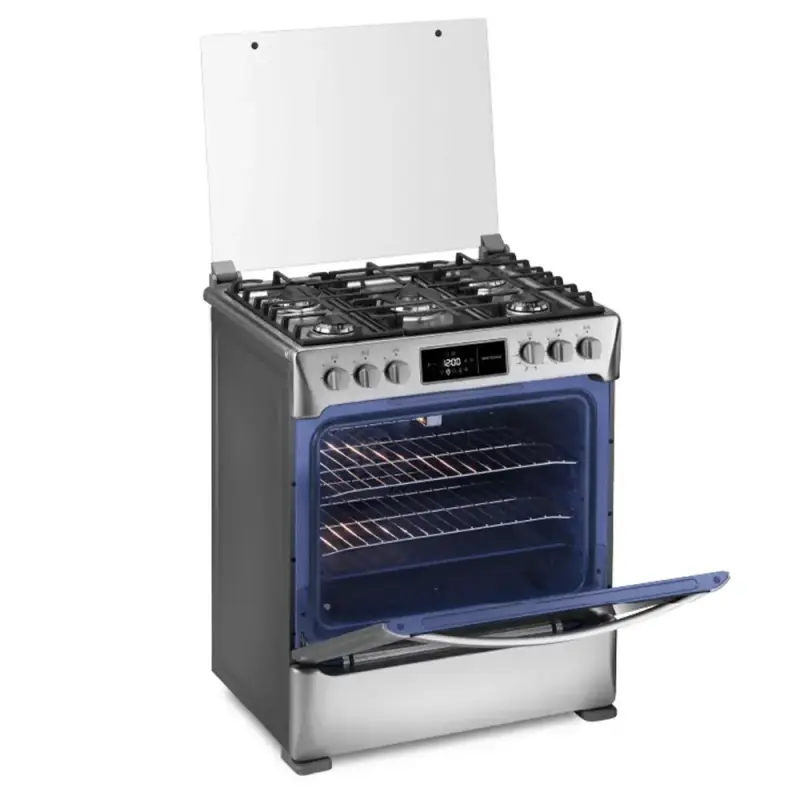 ESTUFA INDURAMA CON HORNO CONVECCIÓN 30" CON 5 QUEMADORES MONTECARLO